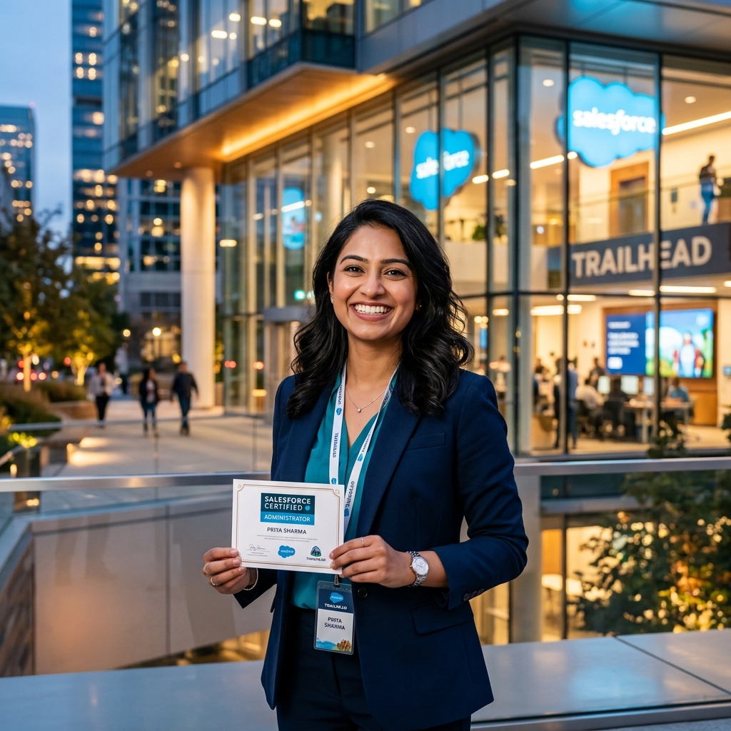 Happy Salesforce Student